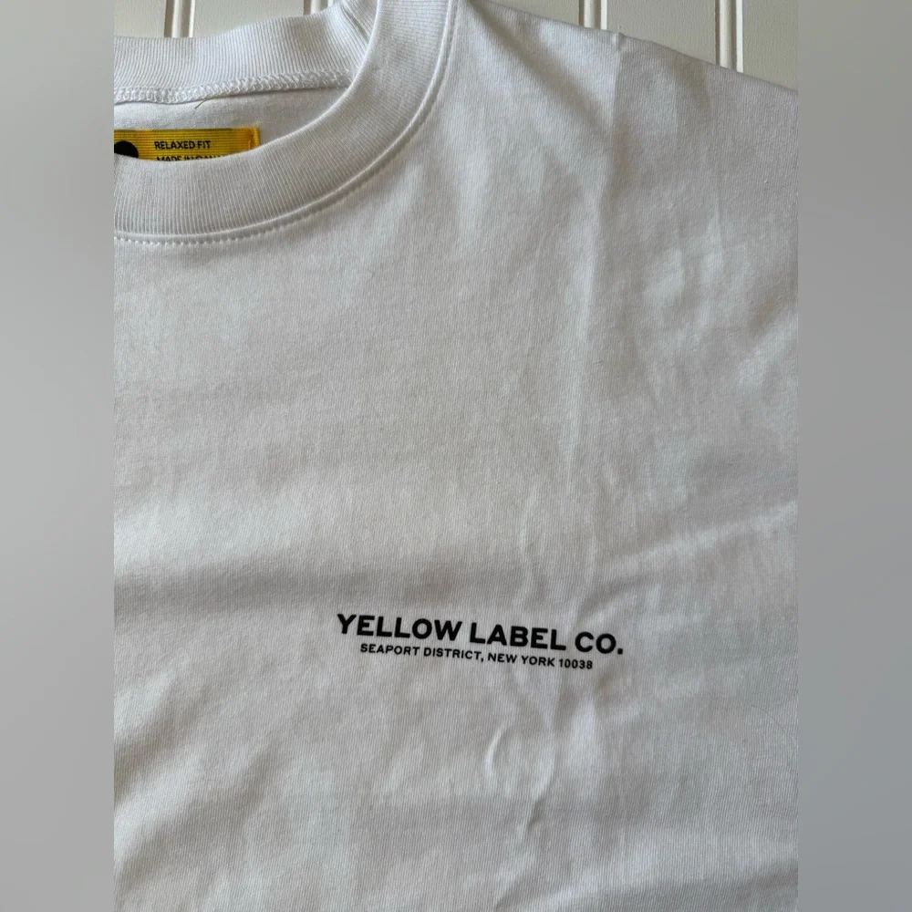 Yellow Label Co. Essentials T-Shirt - White - Size Large - Picture 2 of 8